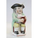 Antique 19th century Ralph Wood Style Toby Jug