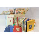 Collection of Rupert Annuals to include re- issues and Facimiles of early editions in two boxes