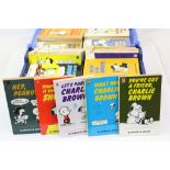 Collection of Charles M Schultz paperback books to include, Charlie Brown, Snoopy, Peanuts in two