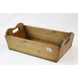 Vintage Pine Flower Trug