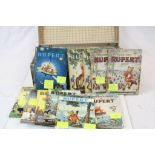 Twenty Seven Rupert Bear Annuals dating 1950, 2 x 1951, 2 x 1952, 1953 to 1960, 1962, 1966 to