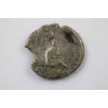 Roman Silver Vespasian Denarius, some edge chips, approx 2.9 grams