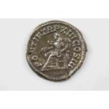Caracalla Silver Denarius coin, Very Good condition approx 2.2 grams