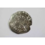 Hammered Silver Long Cross Penny, possibly Edward I, Good condition for age