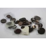 Collection of mainly UK Copper coins, mainly 18th & 19th Century to include Cartwheel Twopences &