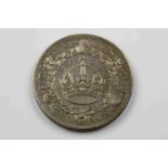 1927 George V Silver "Wreath" Crown coin, good detailing both sides, approx 28.2 grams