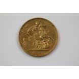 Victorian 22ct Gold Full Sovereign 1893