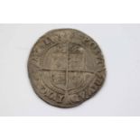 Elizabeth I Hammered Silver Shilling 1568 in Very Good condition for age