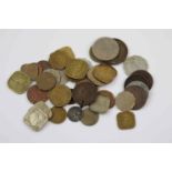 Bag of Indian & Malaysian coinage to include 19th Century