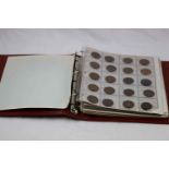 Large Album of vintage World coins to include UK Silver, Swiss, USA etc