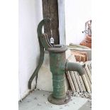 Old Metal Garden Well Pump, 68cms high