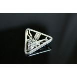 Silver Georg Jensen Style Brooch