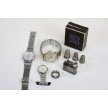 Gents Rotary wristwatch with date aperture, Gents Corvette wristwatch with date aperture, Sekonda