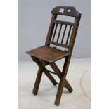 Early Vintage Artists Folding Field Chair
