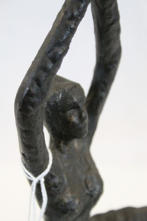 Metal Figurine of a Dancing Ballerina, 42cms high - Image 4 of 4