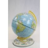 Vintage Chad Valley Tin Plate Globe