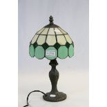 Art Nouveau Style Table Lamps with Tiffany Style Shade