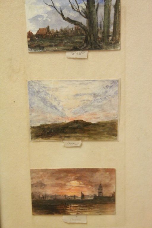 William Brodie A.R.S.A 1815-1881 Set of Watercolour Highland and Coastal Scenes (framed as one) - Image 2 of 2