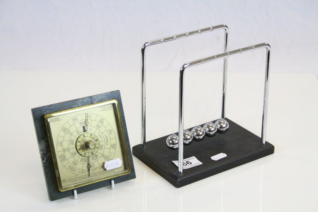 Reteo Style Newton's Cradle Desk Toy together with Golf Game Desk Paperweight