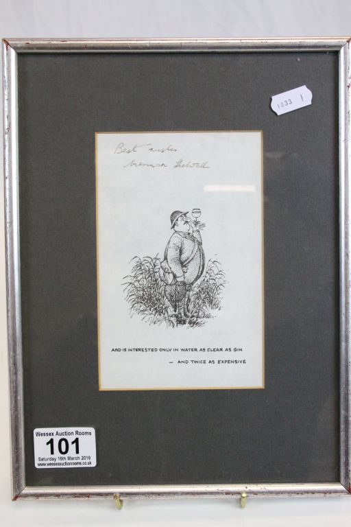 Framed and Glazed Black and White Humorous Thelwell Fishing Print ' and is interested only in