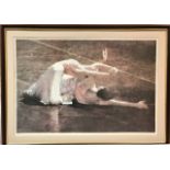 Robert Heindel - Signed Limited Edition Print of Male and Female Ballerinas, no 459/500, 86cms x