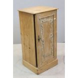 Victorian Pine Pot Cupboard, 37cms wide x 75cms high