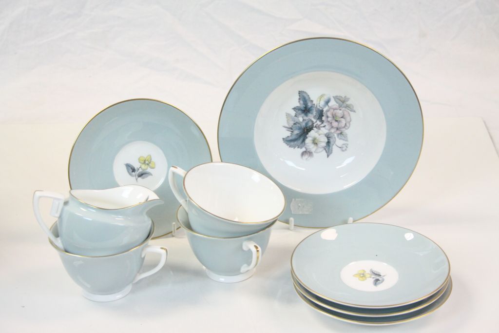 Small collection of Royal Worcester Dinnerware in "Woodland" pattern