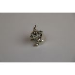 Sterling Silver Figure of a Pig