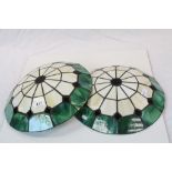 Pair of Tiffany Style Light Shades