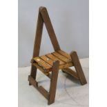 Folding Horse Mounting Stool