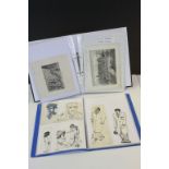 Two Folios of Various Drawings from the 1920's to 1940's by James Emmett (and others) and another