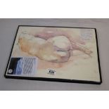 Richard O'Connell, Penarth Artist, Large Foilio (approx. 17" x 11") containing a large quantity of
