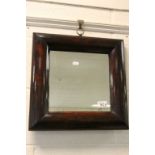 Antique Cushion Framed Mirror