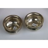 Pair of Silver Salts, Birmingham 1917, Levi & Salaman