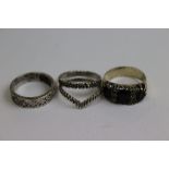 Four Silver Rings