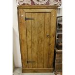 Large Pine Rustic House Keepers Cupboard