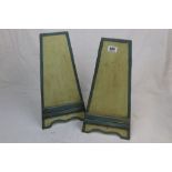 Pair of French Table Top Gallery Easels