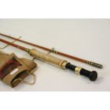 Two Piece Ft Williams Craftsmen Fly Fishing Rod with Bag