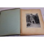 Edwardian photograph album to include portraits and candid shots, photos taken aboard boats, holiday