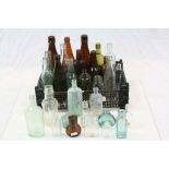 Selection of Vintage Glass Bottles