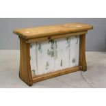 Small Pine Bench / Stool, 62cms long x 39cms high