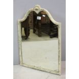 French Style cream Painted Mirror