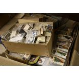 Large collection of vintage Cigarette cards to include sets, part sets, Albums & including; John