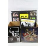 Sex Pistols - Collection of memorabilia to include pictures and 'Greatest Rock n Roll' swindle LP