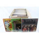 Vinyl - Over 80 Rock LPs to include The Kinks, Mountain, The Sweet, Steeleye Span, Tomitia, The Enid