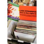 Vinyl - Collection of LPs, 12" singles and 45s featuring Rock and Pop to include Staus Quo, Madness,