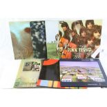 Vinyl - Pink Floyd - Collection of 8 LP's to include Piper At The Gates Of Dawn (later release),