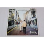 Vinyl - Original Oasis What's The Story Morning Glory LP CRELP 189 multi fold sleeve with black