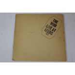 Vinyl - The Who Live At Leeds Track 2406001 black stamp to front with 12 inserts including Live at