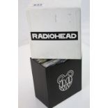 CD's - Boxed set of 7 Radiohead CDs (six sealed) to include Pablo Honey, The Bends, OK Computer, Kid